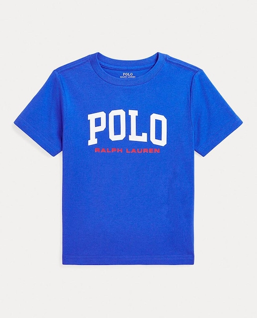 Imagen 0 de Camiseta de niño de algodón con logotipo