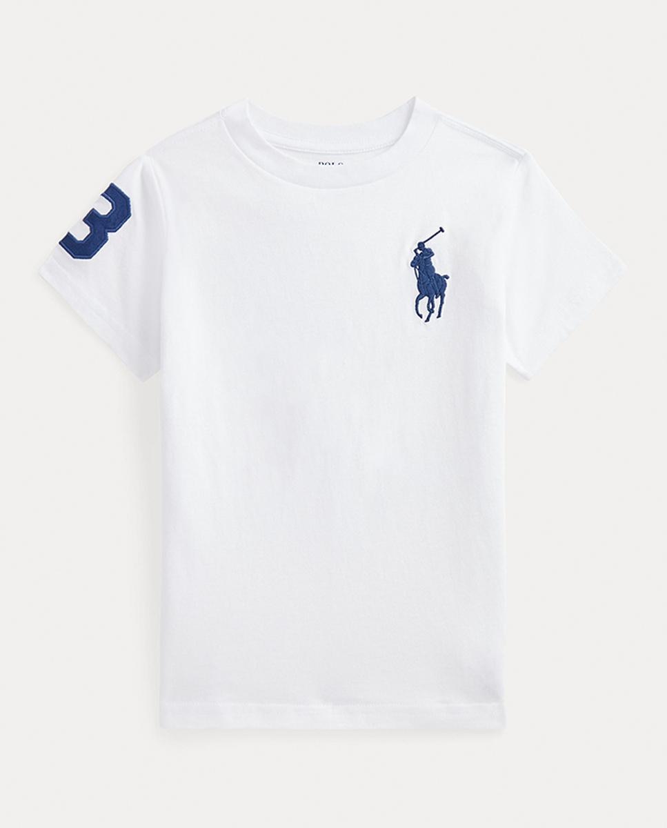 Imagen 0 de Camiseta de niño en algodón con Big Pony