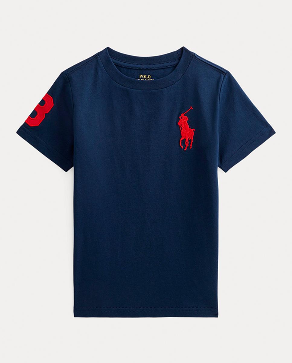 Imagen 0 de Camiseta de niño en algodón con Big Pony