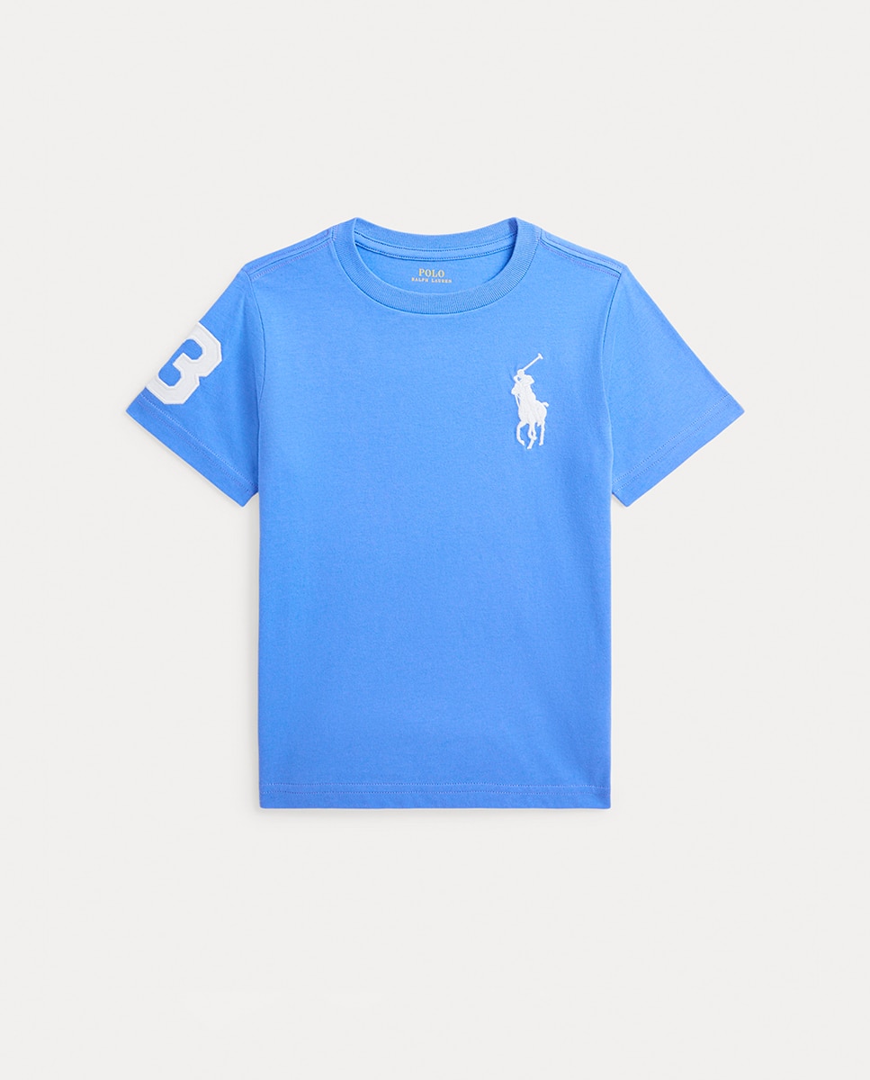 Imagen 0 de Camiseta de niño en algodón con Big Pony