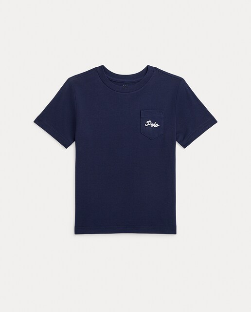 Imagen 0 de Camiseta de niño de algodón con bolsillo