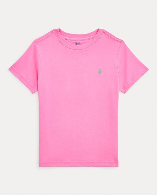 Imagen 0 de Camiseta de niño en algodón con caballo bordado