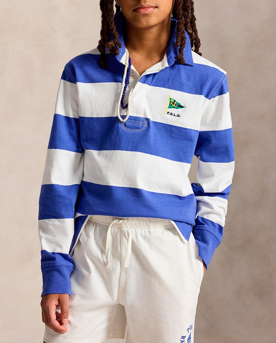 Imagen 0 de Camiseta de niño de rugby de algodón