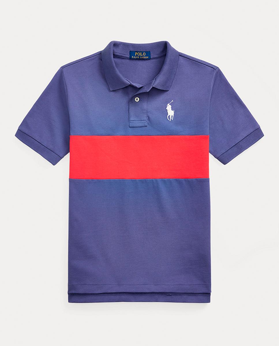 Imagen 0 de Polo de niño de piqué de algodón con Big Pony