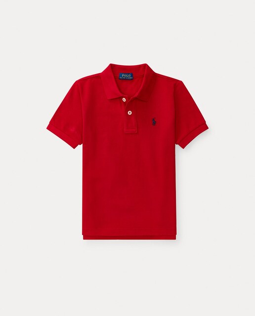 Imagen 0 de Polo de niño en piqué y caballo bordado