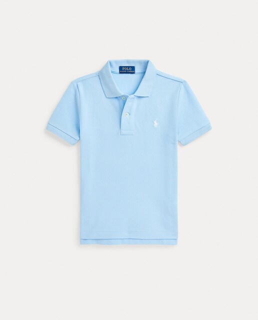 Imagen 0 de Polo de niño en piqué y caballo bordado