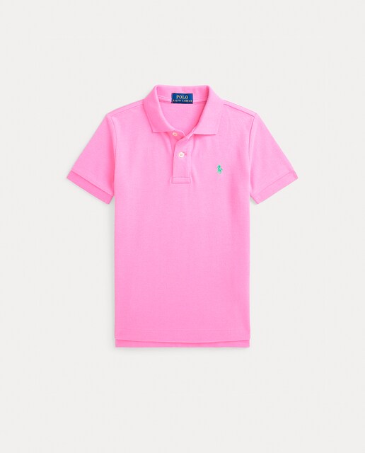 Imagen 0 de Polo de niño en piqué y caballo bordado