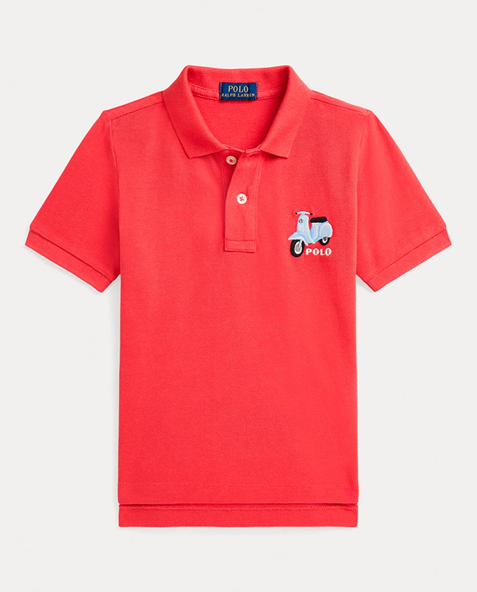 Imagen 0 de Polo de niño de algodón de manga corta