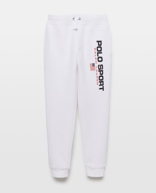 Imagen 0 de Pantalón deportivo unisex de felpa con logotipo Polo Sport