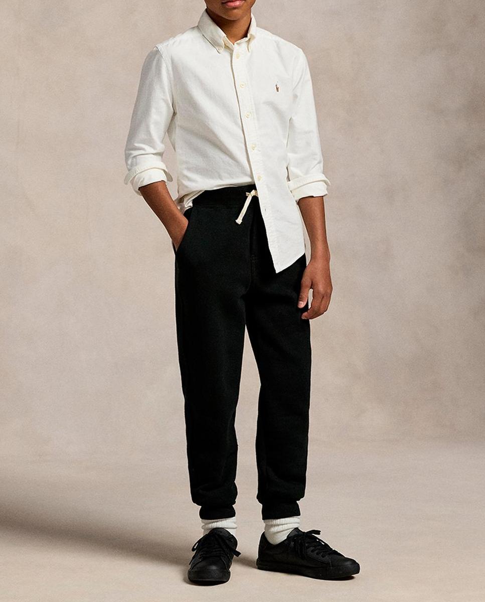 Imagen 0 de Pantalón deportivo unisex de felpa con caballo bordado