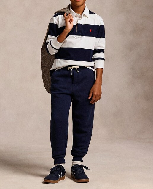 Imagen 0 de Pantalón deportivo unisex de felpa con caballo bordado