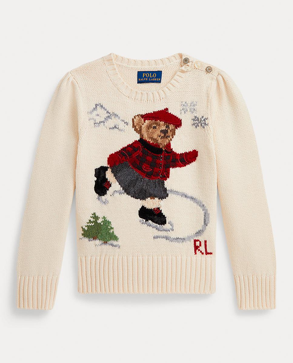 Imagen 0 de Jersey de niña con cuello redondo y Polo Bear