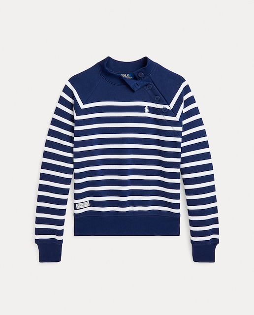 Imagen 0 de Sudadera de niña cerrada con cuello perkins