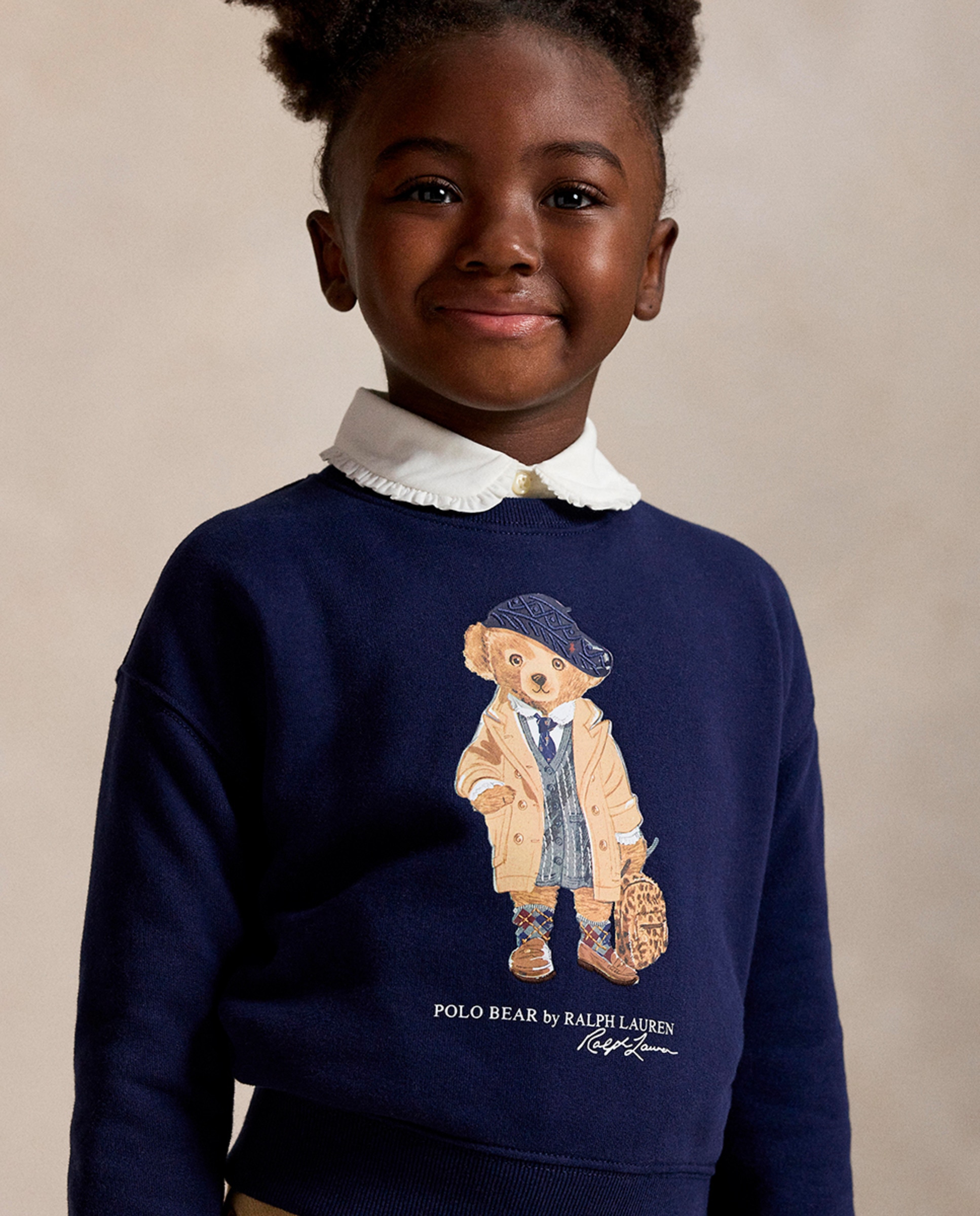 Imagen 0 de Sudadera de niña de rizo con Polo Bear