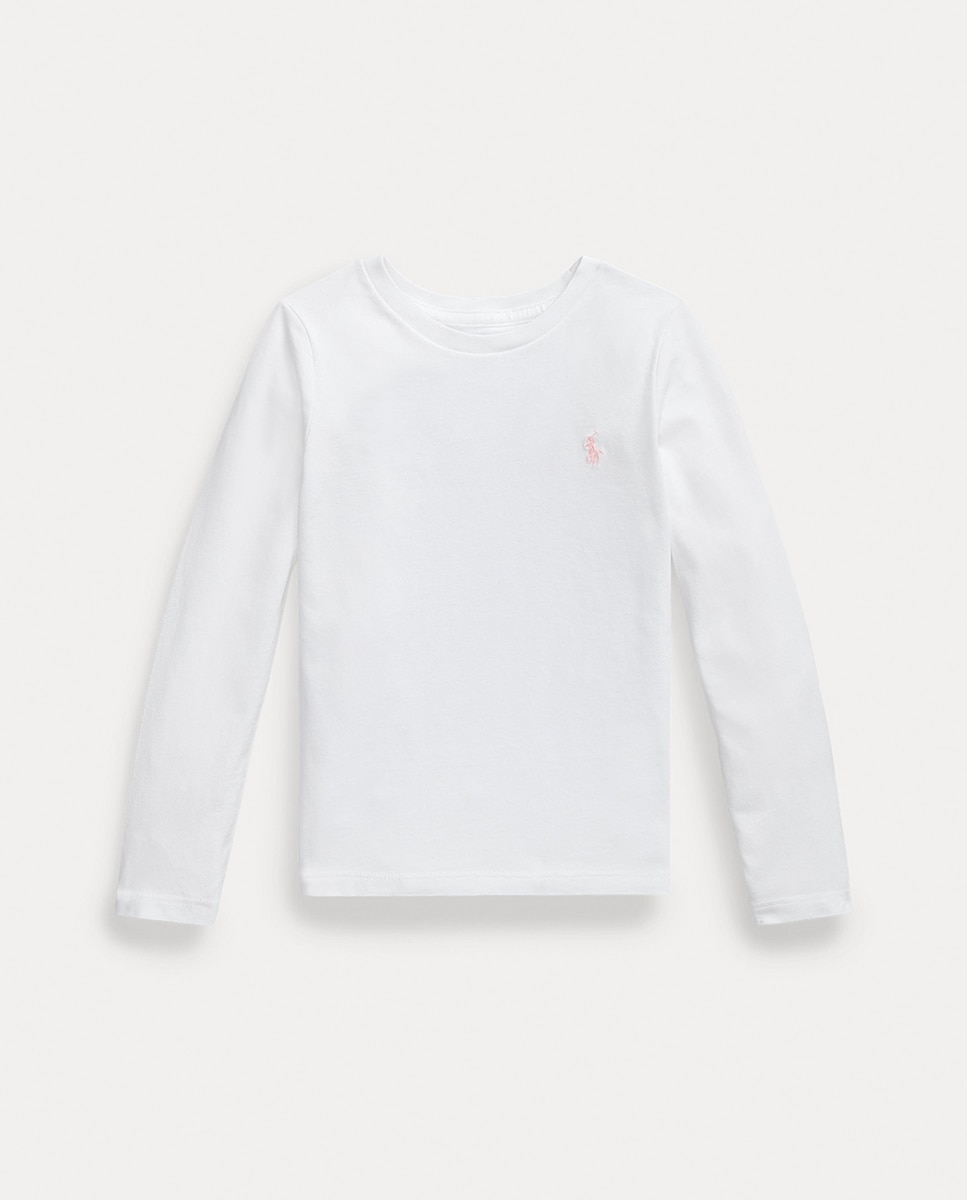 Imagen 0 de Camiseta de niña de punto jersey de manga larga