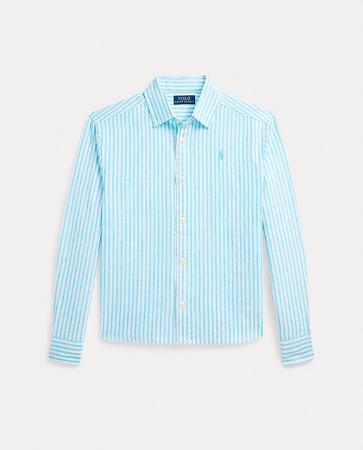 Imagen 0 de Camisa de niña de manga larga con caballo bordado