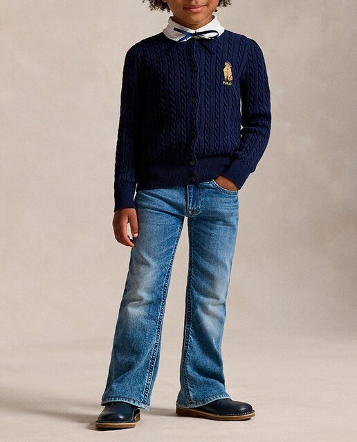 Imagen 0 de Vaquero de niña campana de algodón