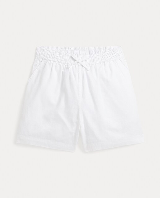Imagen 0 de Short de niña de algodón con cintura elástica