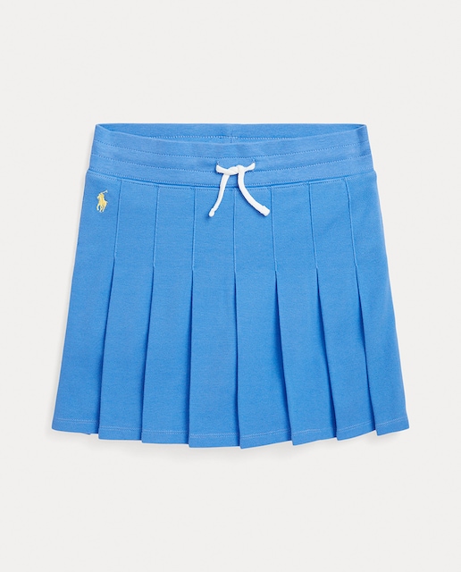 Imagen 0 de Falda pantalón de niña tableada con cintura elástica