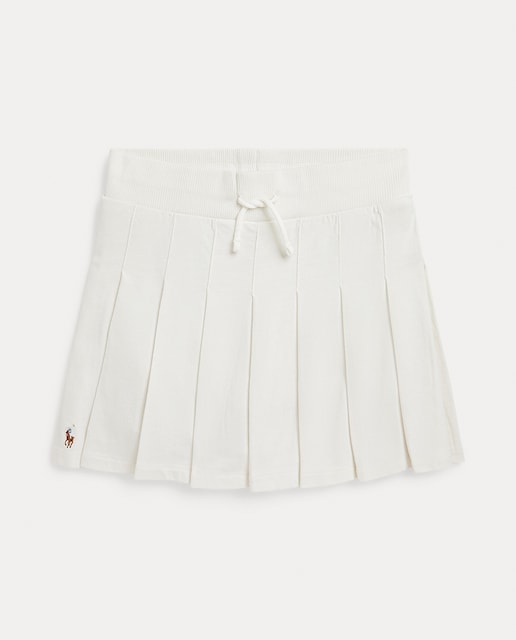 Imagen 0 de Falda pantalón de niña tableada con cintura elástica