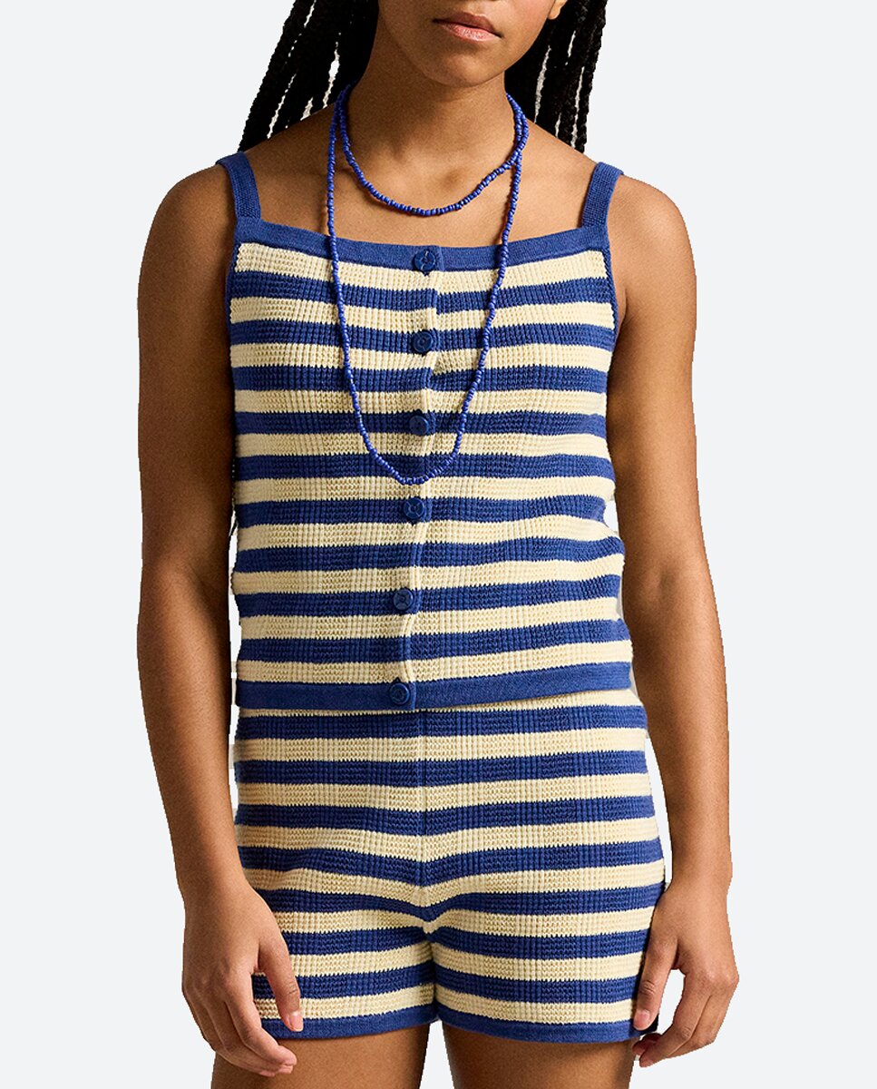 Imagen 0 de Conjunto de niña dos piezas de top y shorts