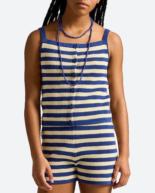 Imagen 0 de Conjunto de niña dos piezas de top y shorts