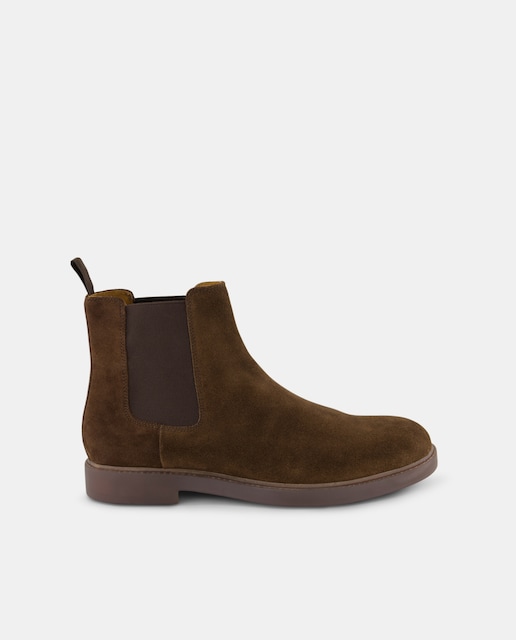 Imagen 0 de Bota chlesea en ante, piso de goma