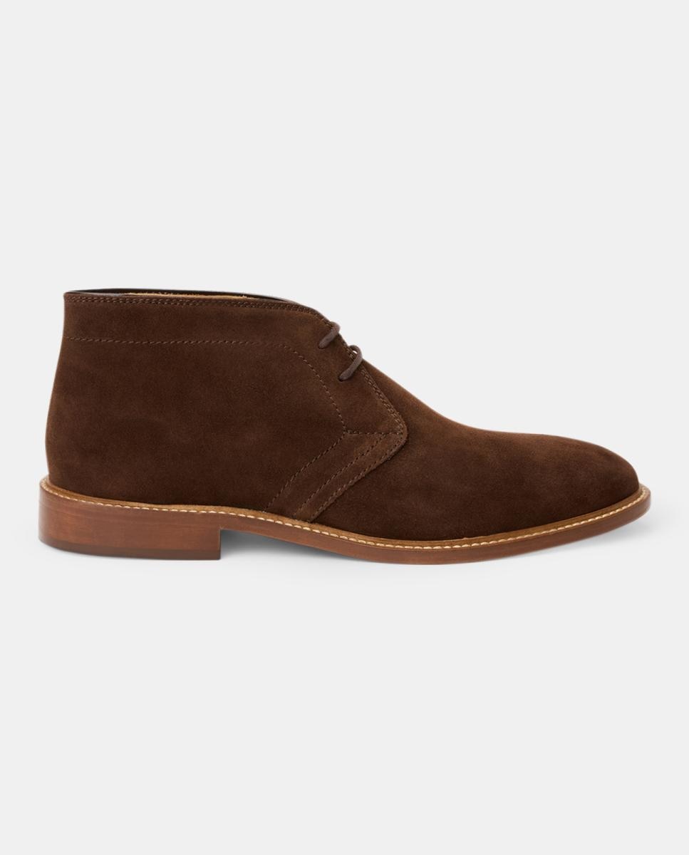 Imagen 0 de Bota de hombre serraje con cordones