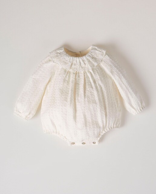 Imagen 0 de Mameluco con cuello de bebé niño
