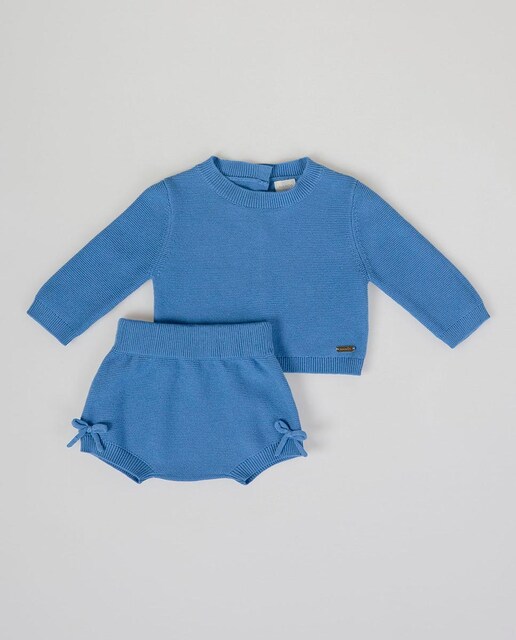 Imagen 0 de Conjunto punto de bebé niño