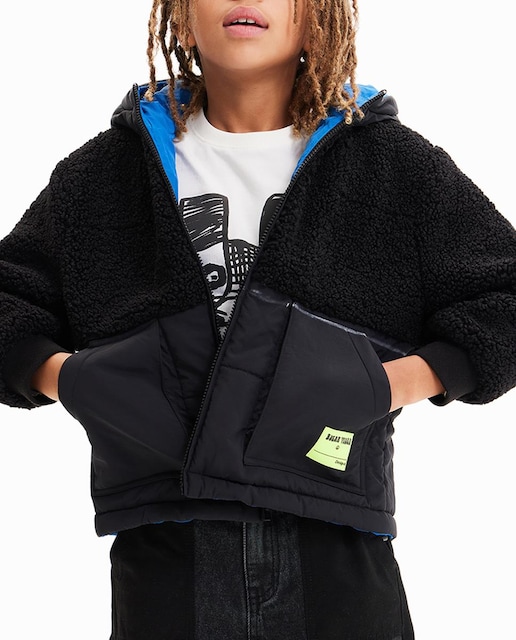 Imagen 0 de Chaqueta reversible capucha de niño