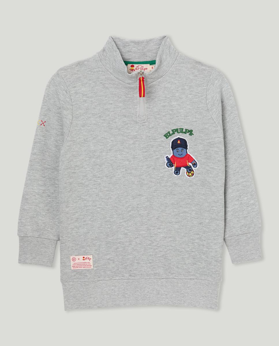 Imagen 0 de Sudadera niño con cremallera el Pulpo x RFEF