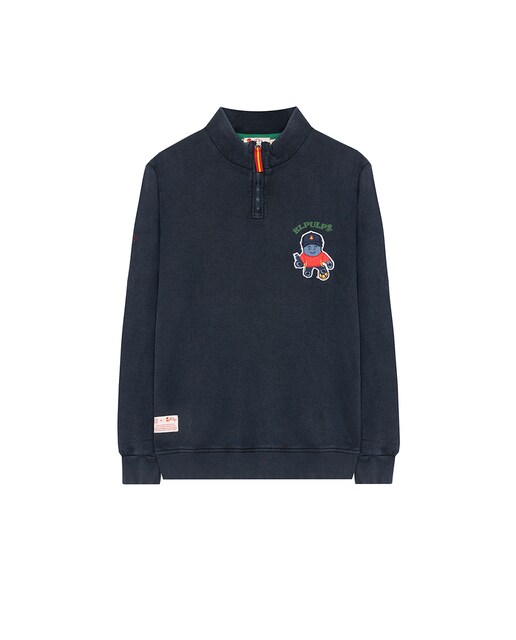 Imagen 0 de Sudadera niño con cremallera el pulpo x RFEF