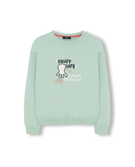 Imagen 0 de Sudadera niño Oversize estampada