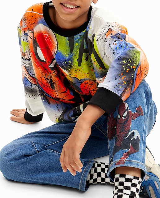 Imagen 0 de Sudadera de niño con ilustración Spiderman