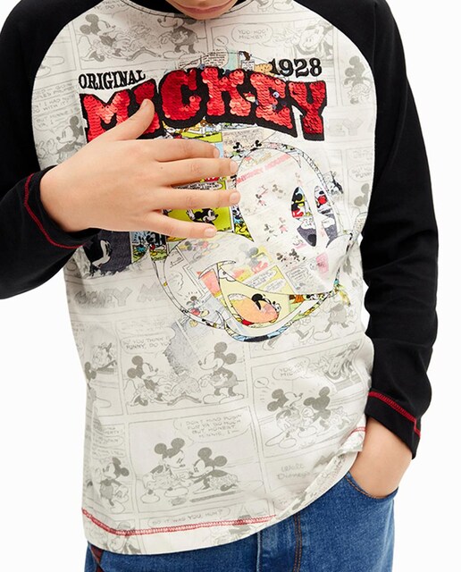 Imagen 0 de Camiseta de manga larga de niño con Mickey Mouse