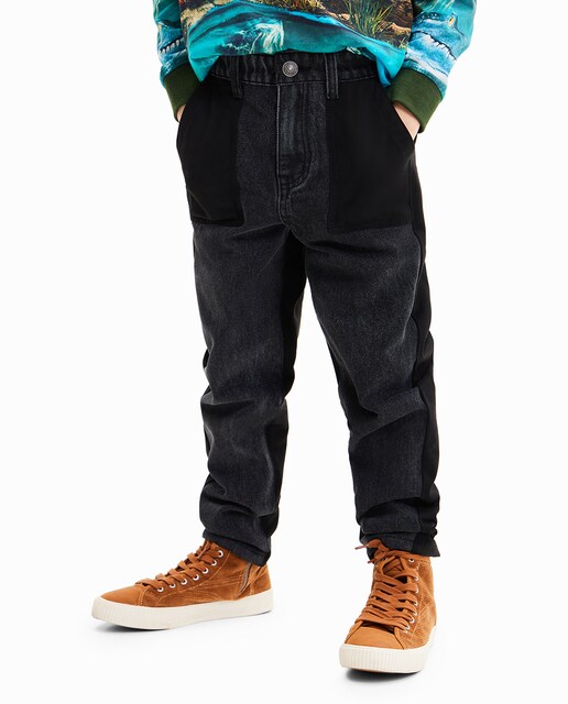 Imagen 0 de Vaqueros rectos híbridos de niño