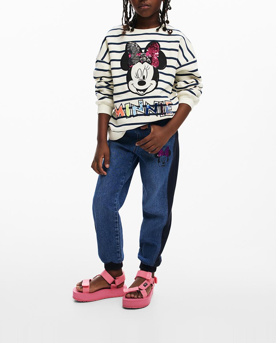 Imagen 0 de Pantalón combinado jogger de niña