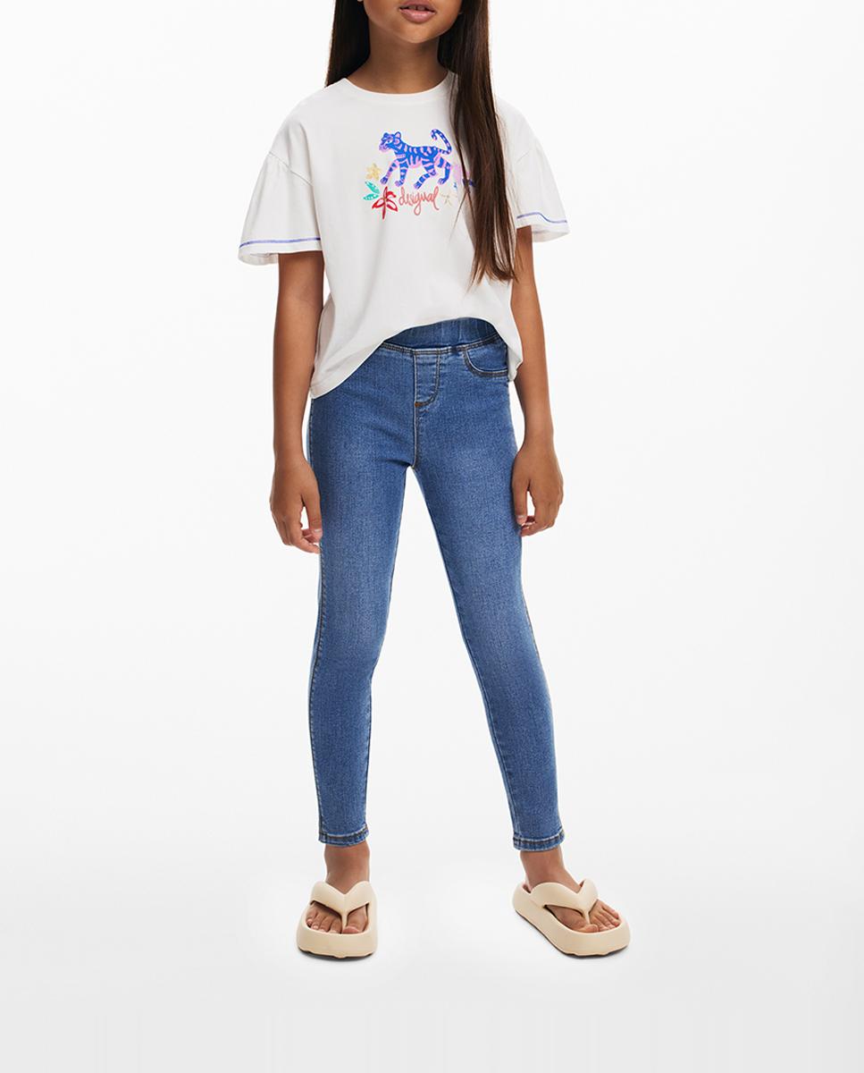 Imagen 0 de Leggins denim elásticos de niña