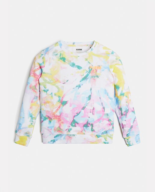Imagen 0 de Sudadera de niña tie dye
