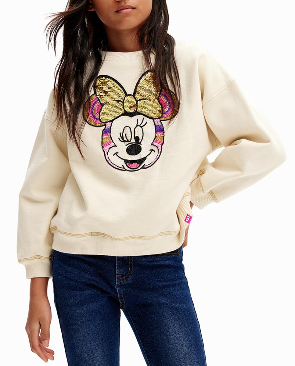 Imagen 0 de Sudadera oversize de niña Minnie Mouse
