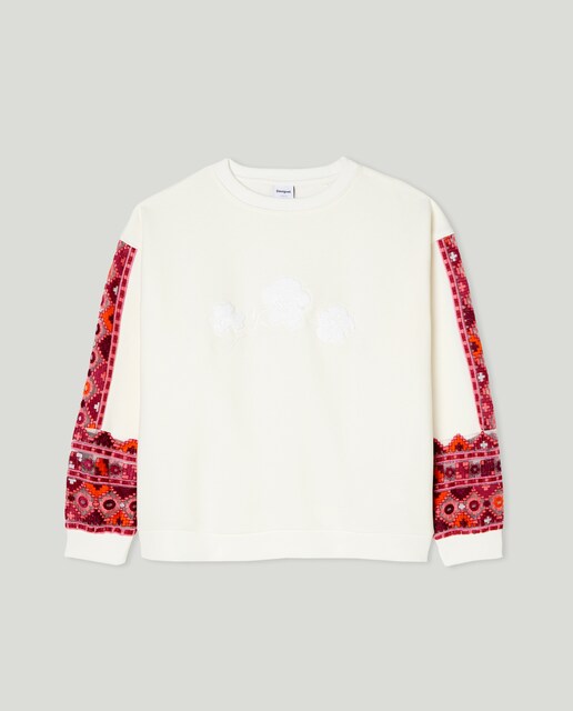 Imagen 0 de Sudadera abullonada bordados