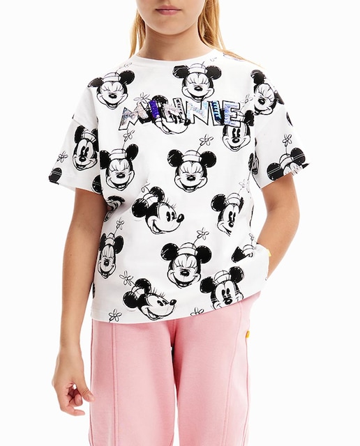 Imagen 0 de Camiseta Minnie Mouse lentejuelas reversibles