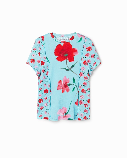 Imagen 0 de Camiseta patch flores
