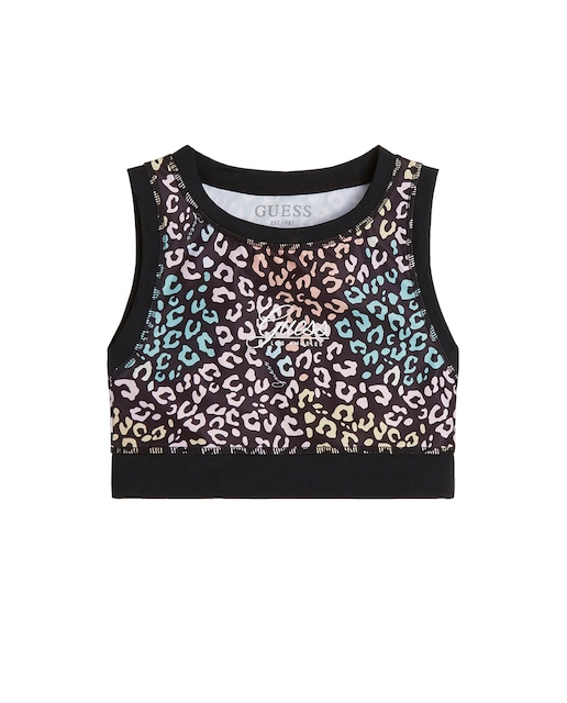 Imagen 0 de Top de niña animal print multicolor.