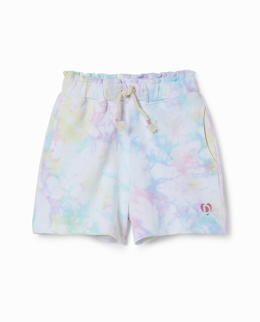 Imagen 0 de Shorts felpa tie-dye