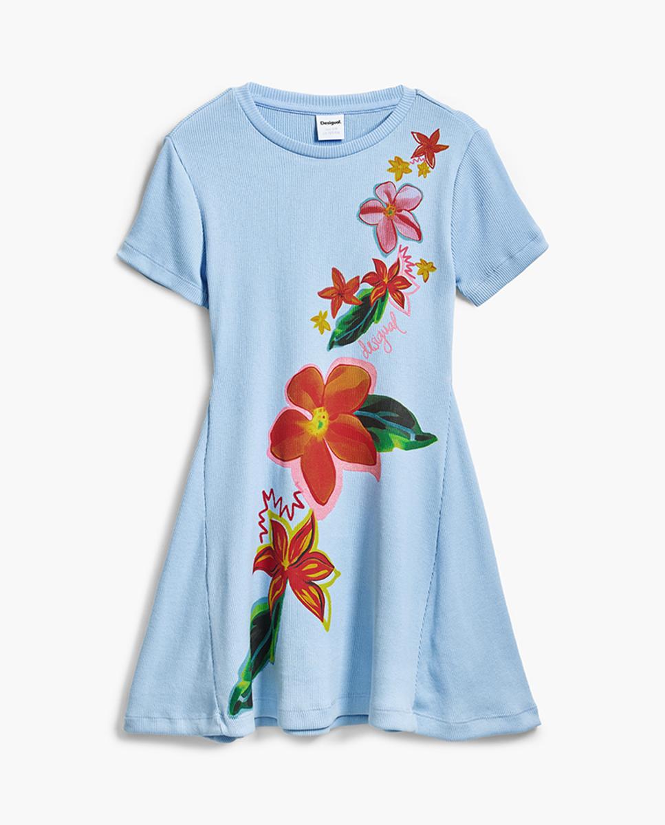 Imagen 0 de Vestido corto estampado de niña
