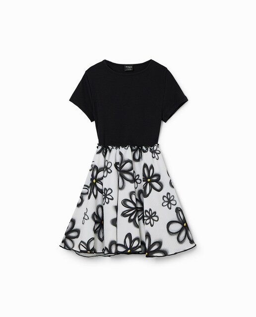 Imagen 0 de Vestido combinado flores