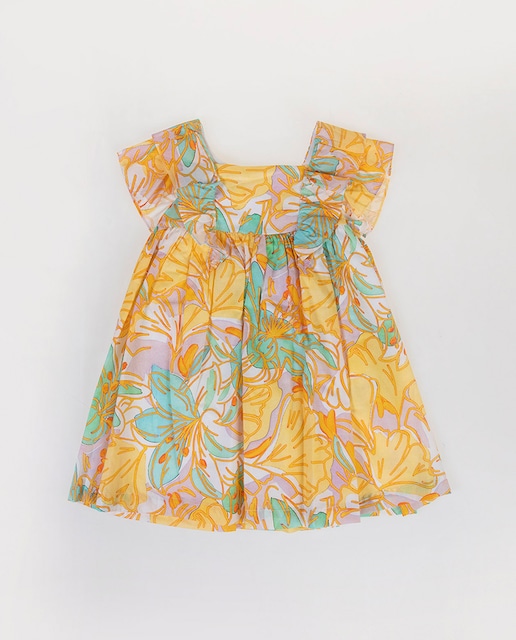 Imagen 0 de Vestido estampado floral de niña