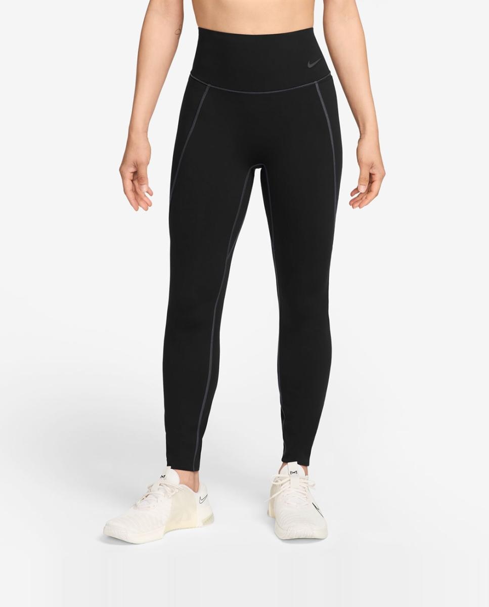 Imagen 0 de Malla larga de training de Nike Universa Women's High-Waisted Full-Length Leggings with No Front Seam mujer Nike